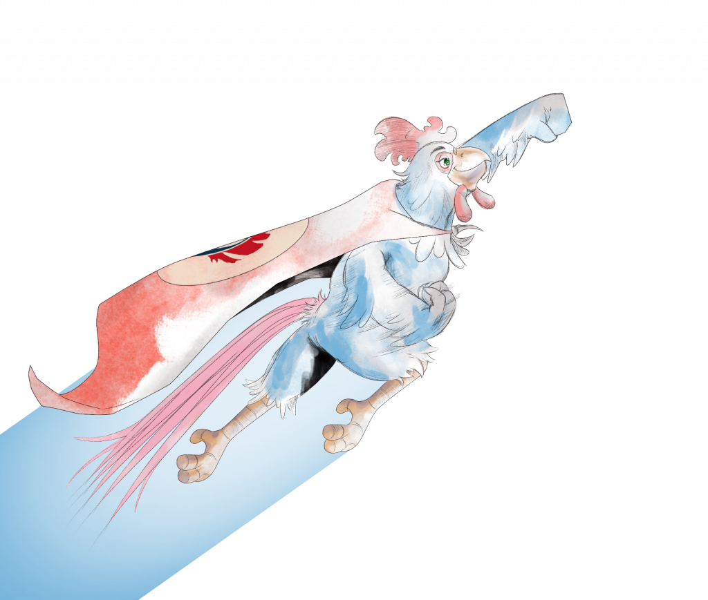 copywriter du made in france la coq eloquent super heros